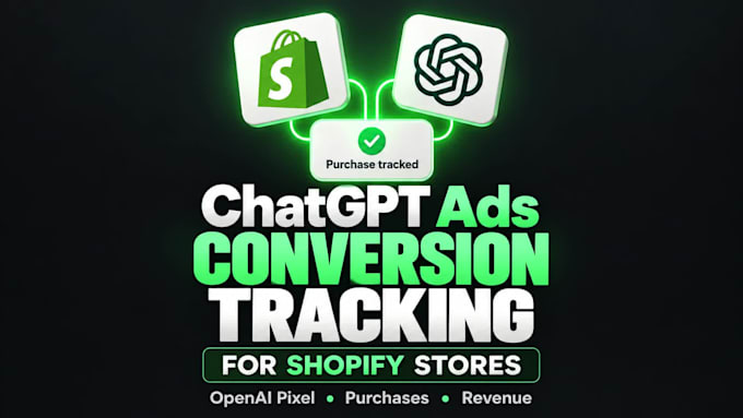 setup chatgpt ads ecommerce conversion tracking on shopify