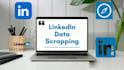 extract linkedin contacts and accounts data