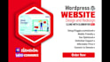 do modern wordpress website and redesign wordpress website