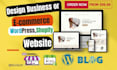 develop a professional ecommerce online store website