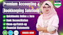 do quickbooks online, xero monthly bookkeeping, reconciliation, and payroll