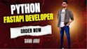 be your fastapi python api developer and do api development