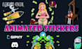 make animated telegram stickers whatsapp, emoji, gifs, giphy, discord, crypto
