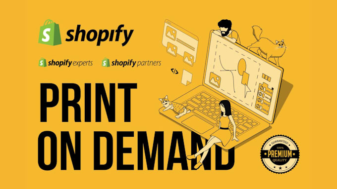help build and design your shopify print on demand website