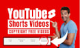 create a youtube shorts channel with 30 videos