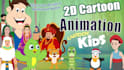 create 2d character animation for youtube channel
