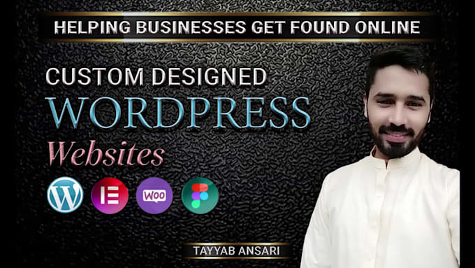 design or redesign a custom responsive wordpress website with elementor pro