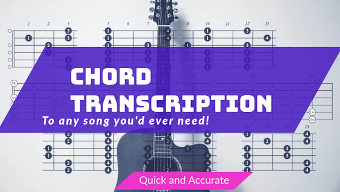 transcribe accurate chords and create a professional chord sheet