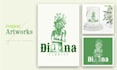 do vintage hand drawn illustration logo design for business
