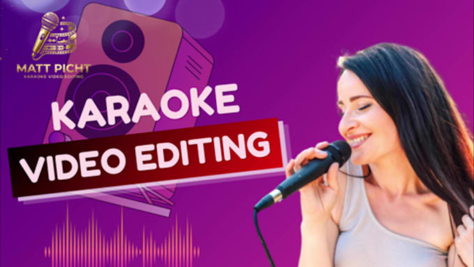 do karaoke lyric video editing