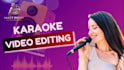 do karaoke lyric video editing
