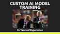 train custom ai models tailored for you