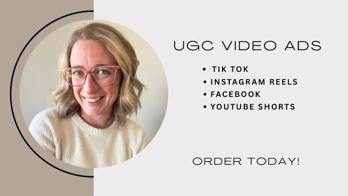 create ugc video ads for tiktok, instagram, or facebook