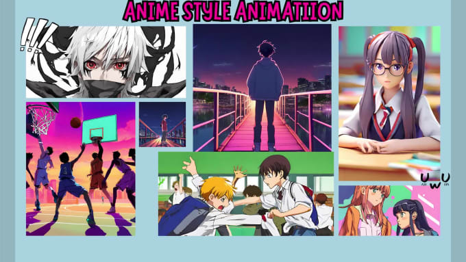 Make 3d Anime Style Animation Or 3d Animation By Kirito Animator Fiverr