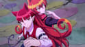 make anime fighting, anime animation, 2d anime style, 2d anime japanese style