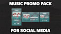 create a music promo video pack for social media, instagram