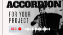record perfect accordion track for your project