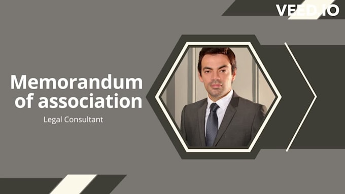 write, review legal memorandum of association