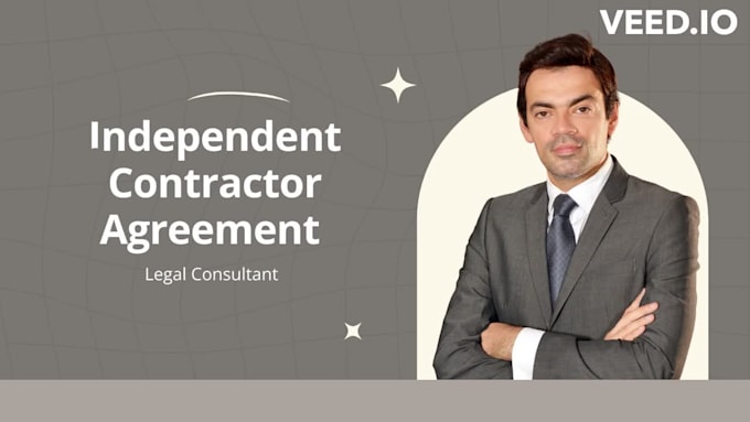 write, review legal contractor agreement