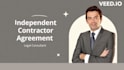 write, review legal contractor agreement