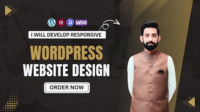 develop a responsive wordpress website design