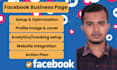 create, setup, and optimize facebook page for your business
