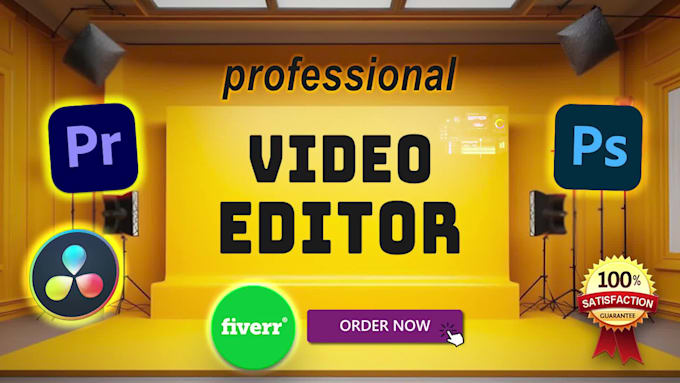 do professional video editing for youtube vlogs and talking heads
