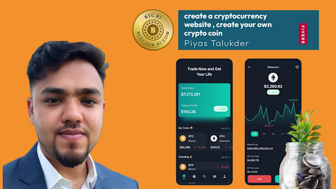 create a solana token, meme coin, create cryptocurrency and a website for it