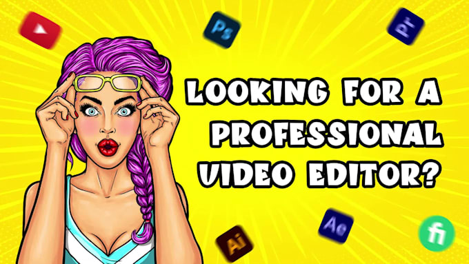 do professional video editing and post production
