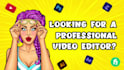 do professional video editing and post production