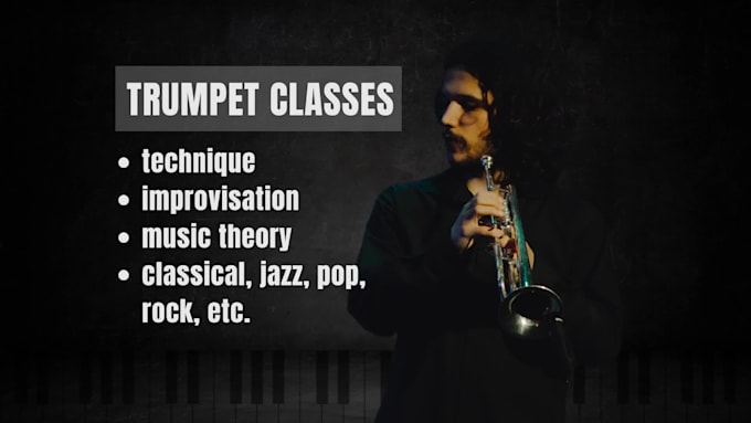 be your trumpet teacher