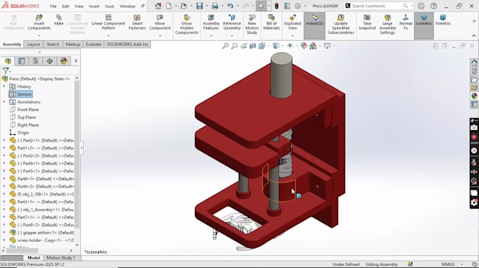 do 3d cad design 3d industrial design and 3d mechanical design using solidworks
