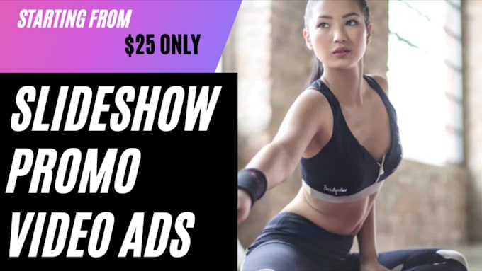 create an amazing slideshow, promo video
