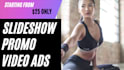 create an amazing slideshow, promo video