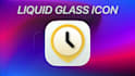 design your modern and professional liquid glass app icon
