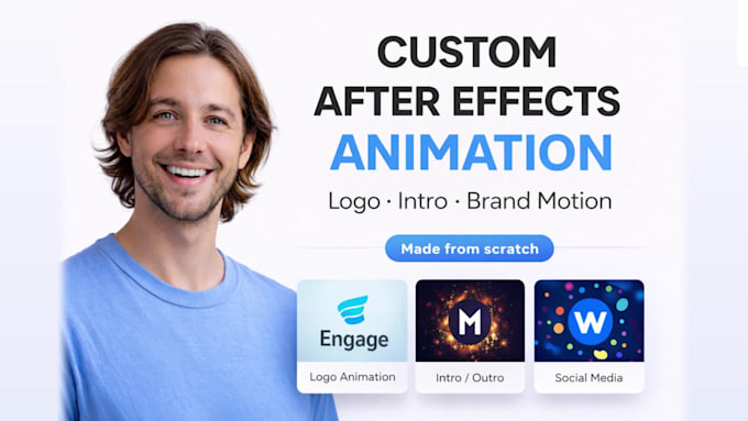 animate your logo clean, smooth and professional reveal