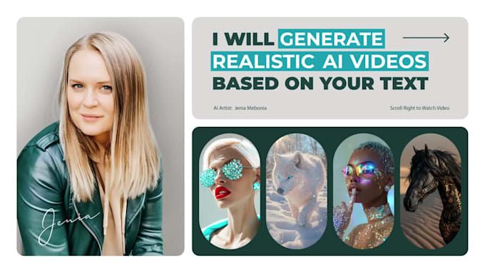 create a short ai video based on your text or image