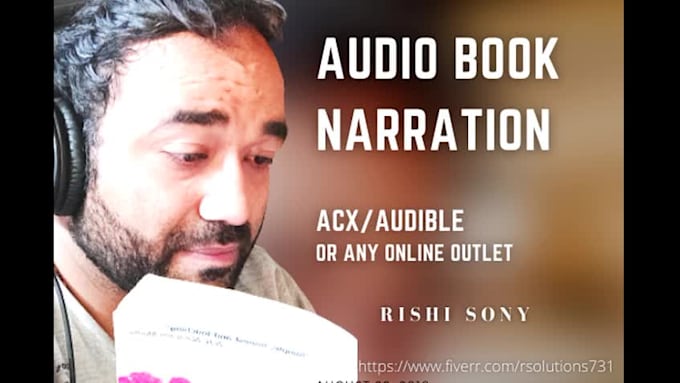 be your voice actor for audio book