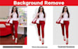 background removal 5 images by clipping path