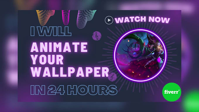 animate your wallpaper for steam artwork or wallpaper engine