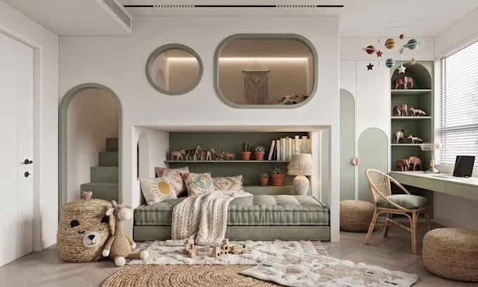 design a bedroom for your son or daughter