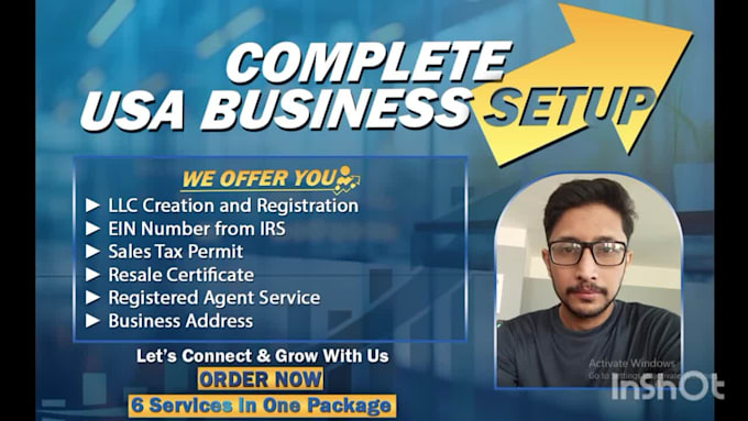 do llc creation, ein number formation, USA llc registration