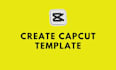 create editable capcut template for personal and public usage