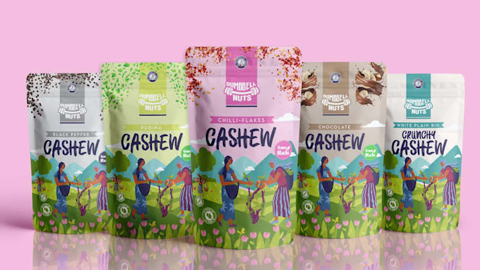 do product packaging design, food packaging, box design