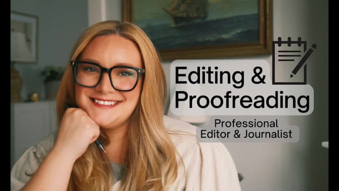 professionally proofread and copy edit your work