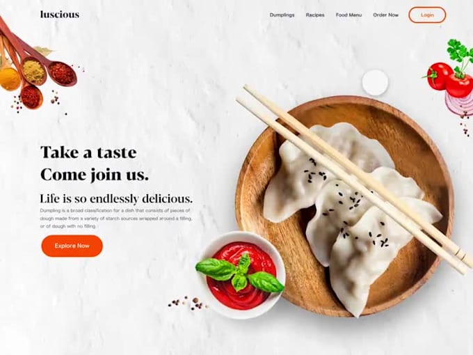 build a custom restaurant website with table reservation