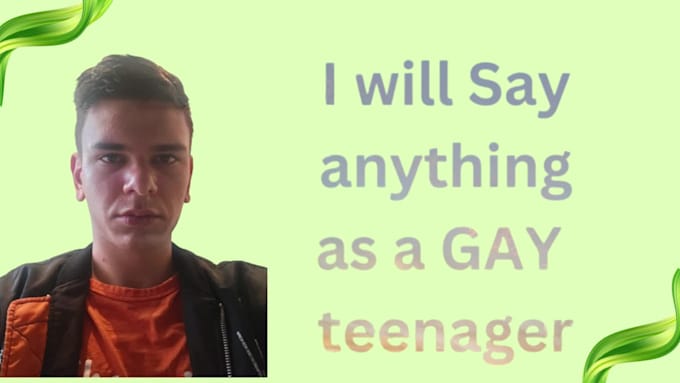 say anything as a gay teenager