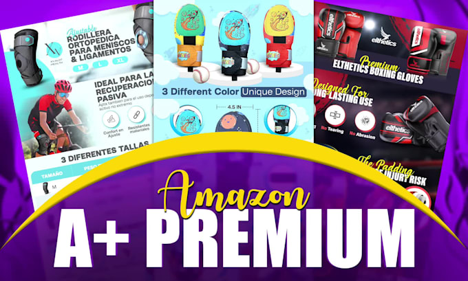 design amazon a plus content, brand story, and amazon ebc