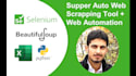 create a super auto web scrapping tool