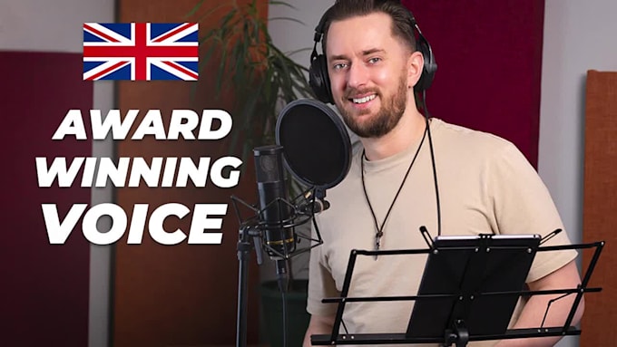 be your british male voice over artist